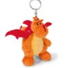 Nici 36003 Schlüsselanhänger Drache Orange Sitzend 10cm Plüsch Creatures -Nici 36003 1769x2048