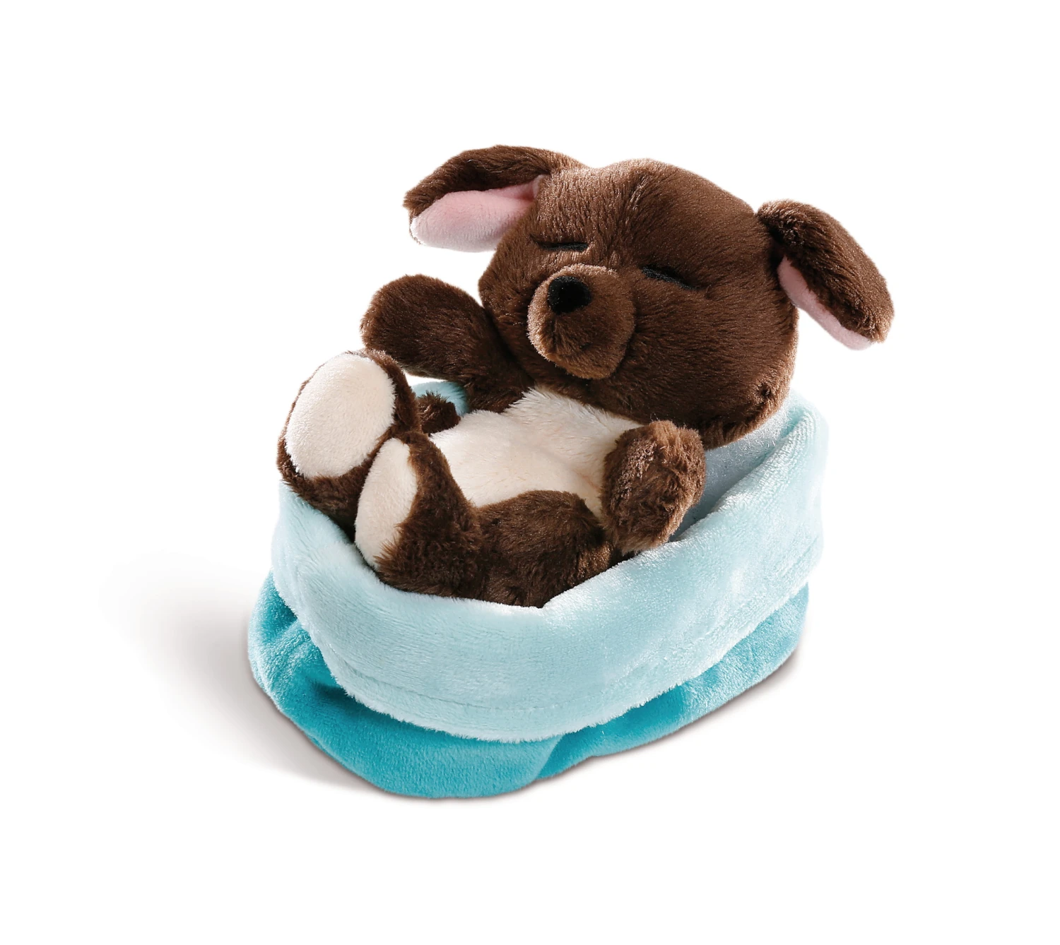 Nici 45372 Sleeping Puppies Schlafendes Hundebaby Im Körbchen 12cm Dunkelbraun 4 Nici 45372 Sleeping Puppies Schlafendes Hundebaby Im Körbchen 12cm Dunkelbraun – Bild 2