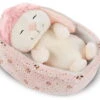 Nici 48357 Hase Liska Schlafend Im Körbchen 12cm Plüsch Winter Friends GREEN -Nici 48357 01 HA Frei 2048x1685