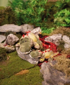 Nici 48811 Dinosaurier Fossily 25cm Liegend Plüsch Kuscheltier Dino GREEN -Nici 48811 12 48814 Milieu 1697x2048