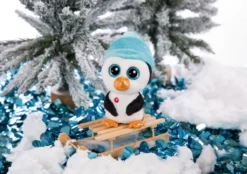 Nici 46956 Glubschis Winter Pinguin Nanami 15cm Plüsch Kuscheltier -Nici cef563545dd04b741c6fe0abc58e1fa7